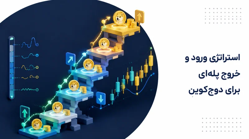 استراتژی ورود و خروج پله‌ای برای دوج‌کوین
