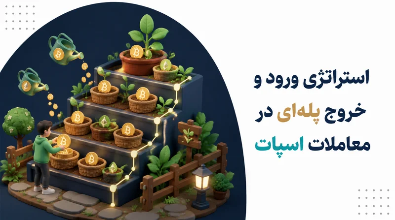 استراتژی ورود و خروج پله‌ای در معاملات اسپات