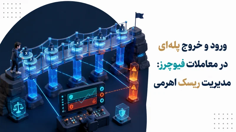 ورود و خروج پله‌ای در معاملات فیوچرز