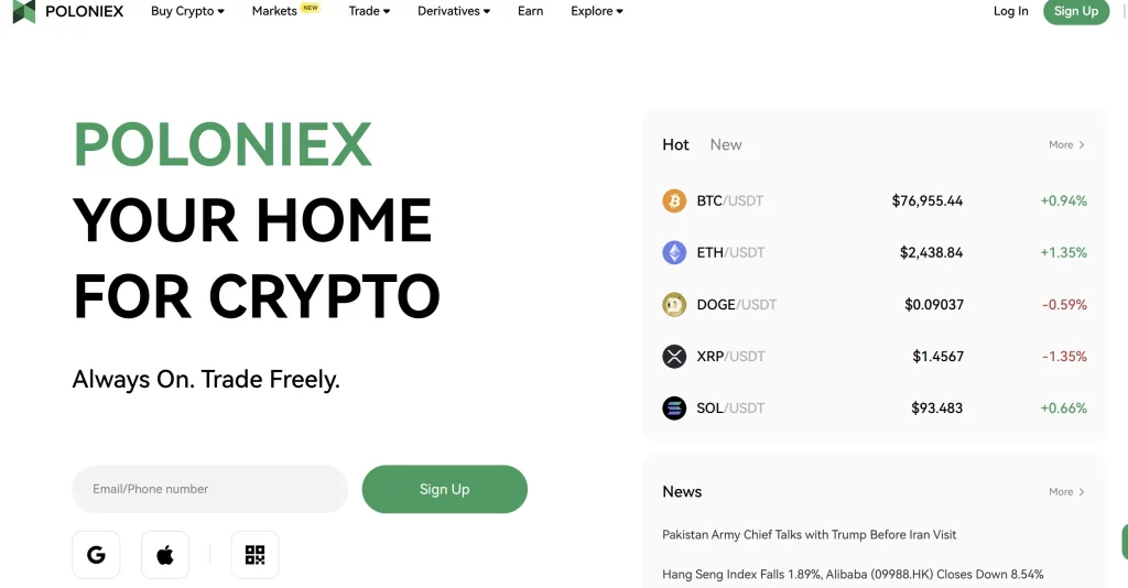 آموزش ثبت نام در صرافی Poloniex