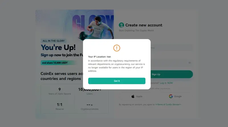 اگر الان در CoinEx حساب دارید چه کار کنید؟