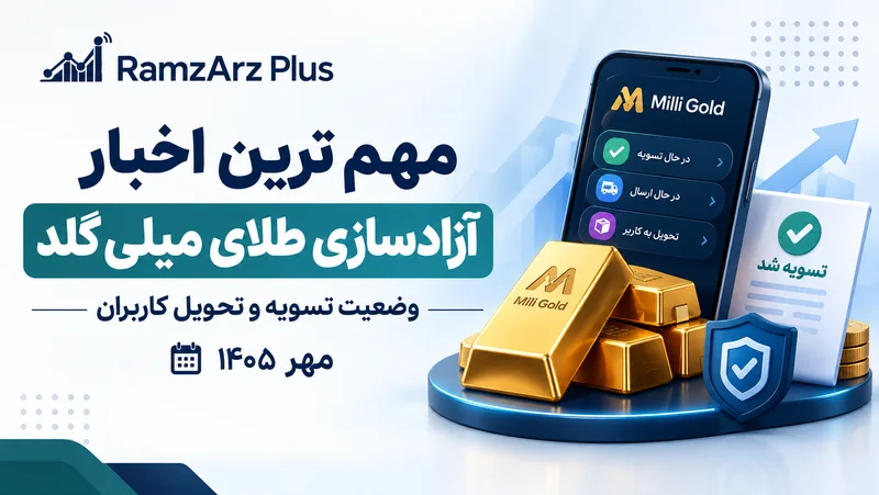 آزادسازی طلای میلی گلد- رمزارزپلاس