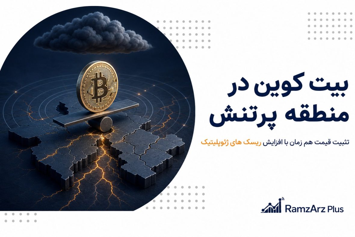 بیت کوین در منطقه پرتنش